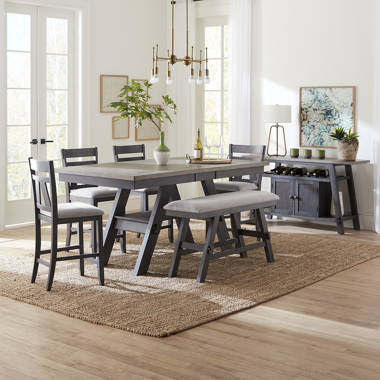 Red Barrel Studio Lequitta Extendable Dining Set Reviews Wayfair